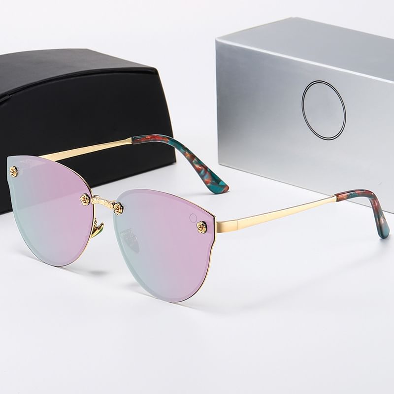 Polished Frameless Sunglasses