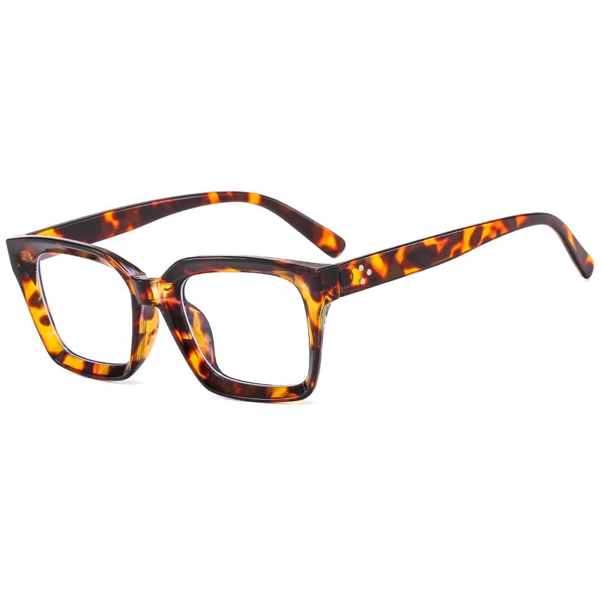 Square Light Blocking Blue Eyeglasses