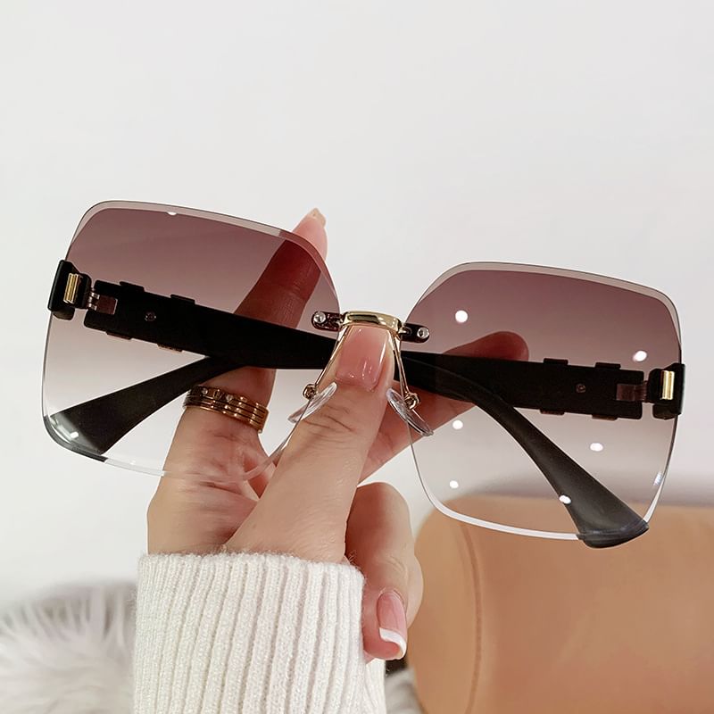 Sunglasses Frameless Square