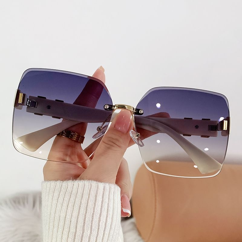 Sunglasses Frameless Square