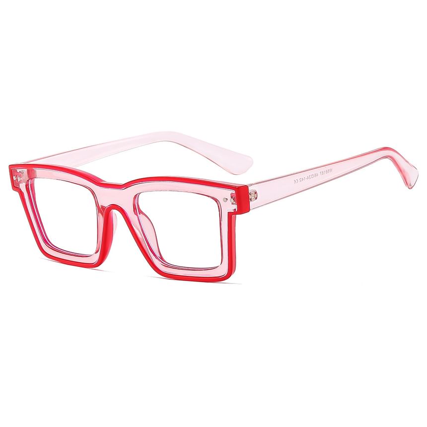 Blocking Eyeglasses Light Blue Square