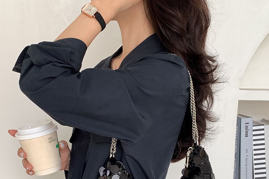 Bag Hobo Chain Strap Sequin