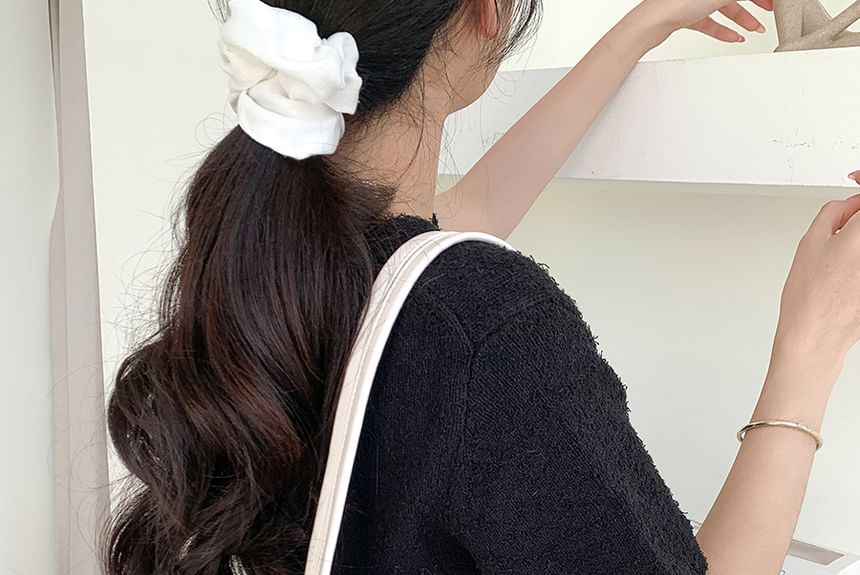 Bag Bow Faux Shoulder Leather