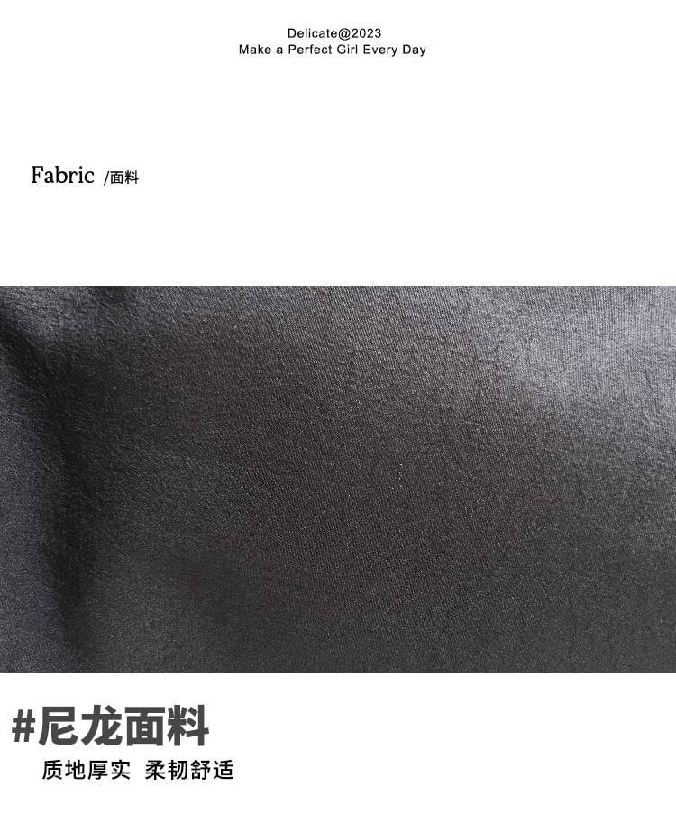 Sac ceinture en nylon uni