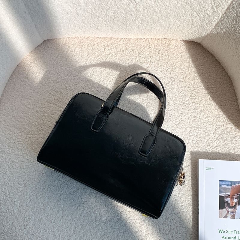 Faux Leather Bag Boston