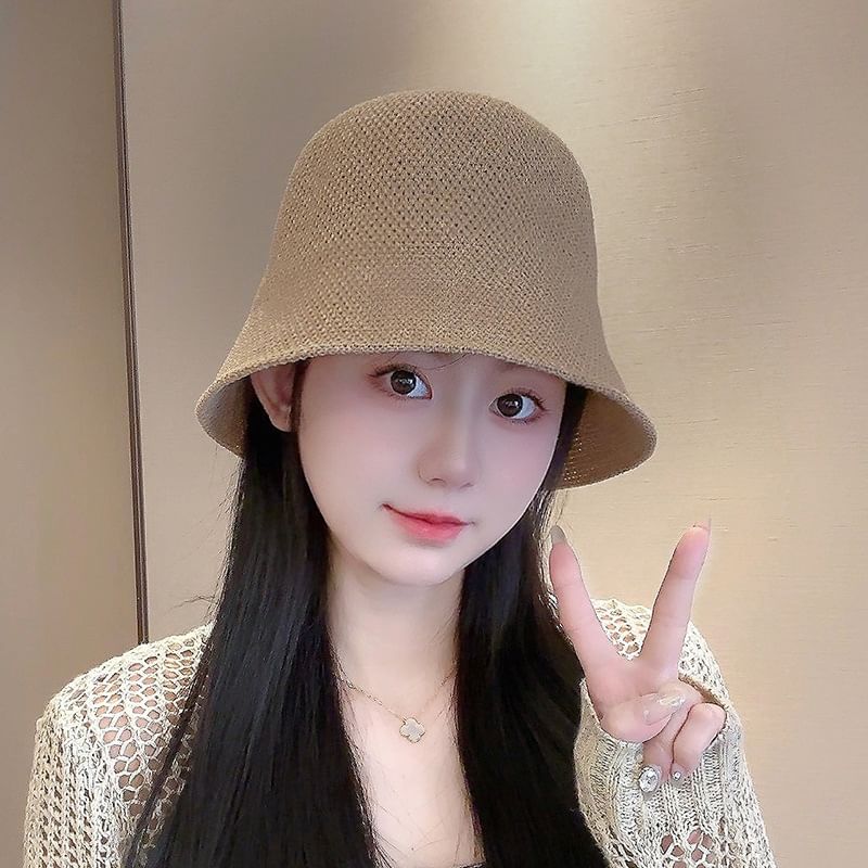 Bucket Straw Hat