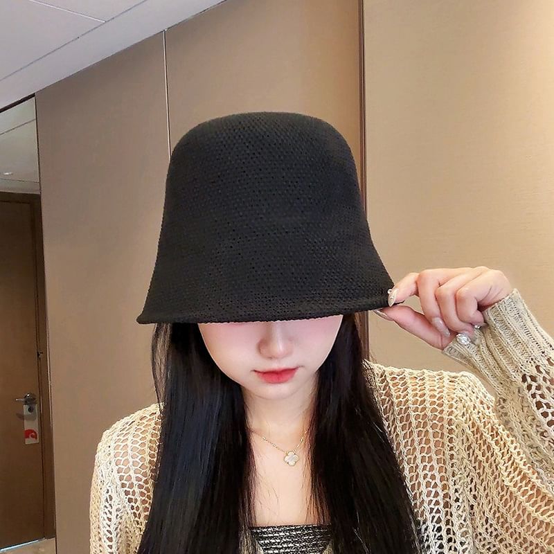 Bucket Straw Hat