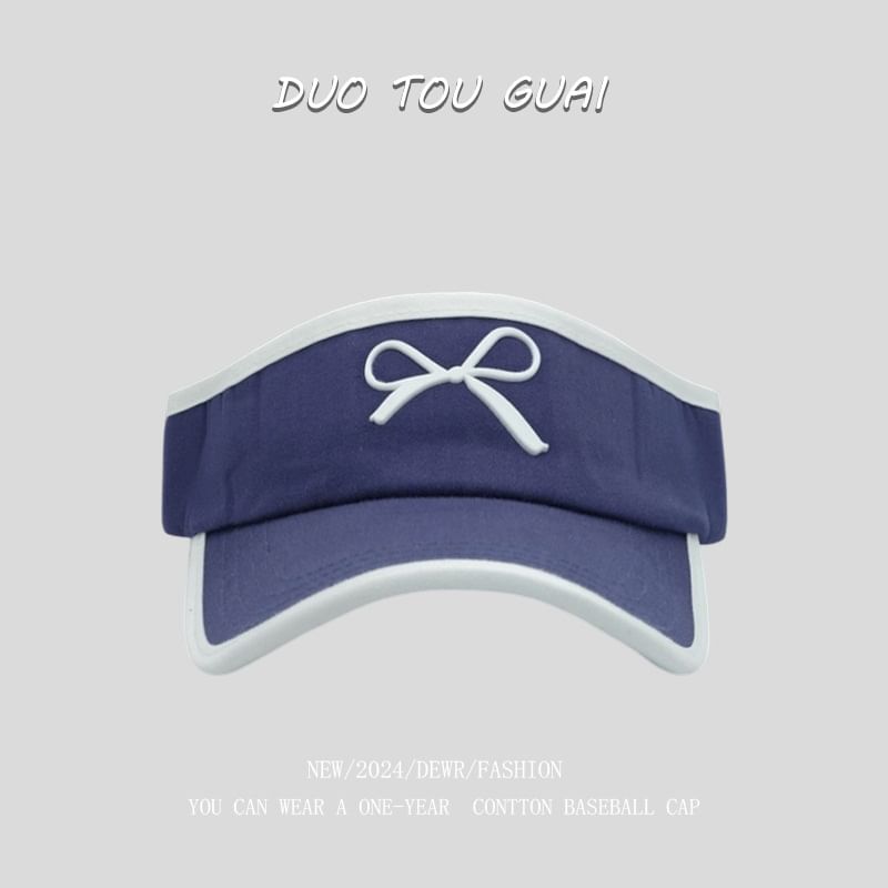 Bow Contrast Visor Trim Sun