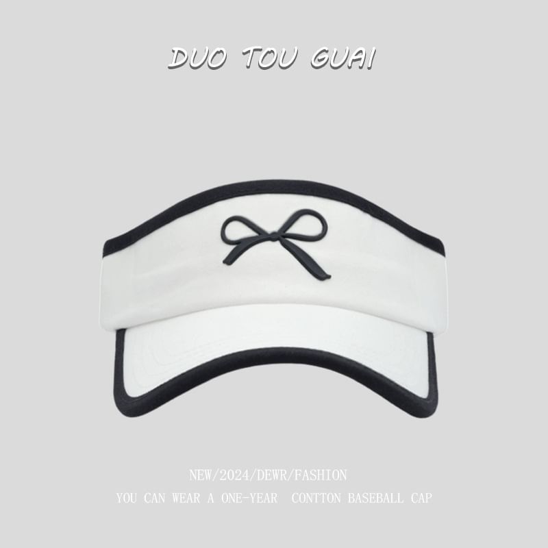 Bow Contrast Visor Trim Sun