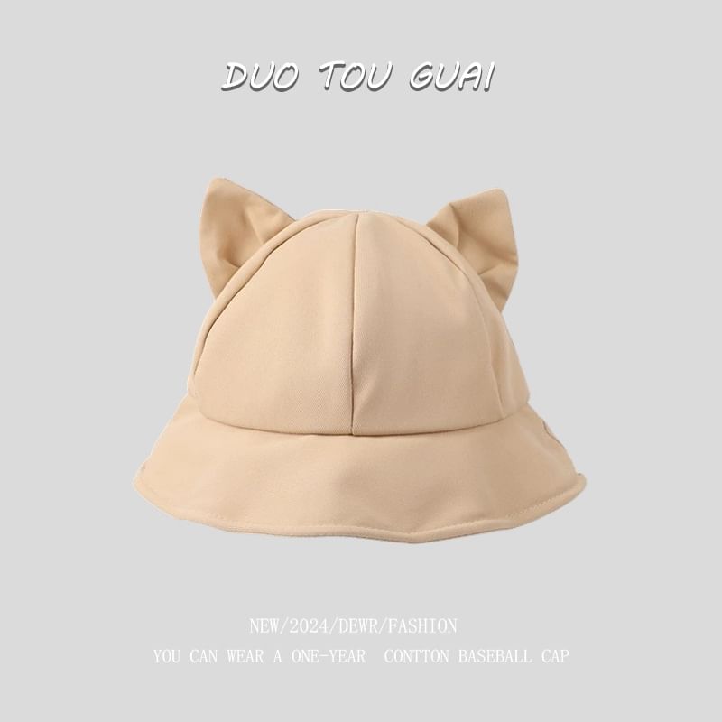 Ear Cat Bucket Hat