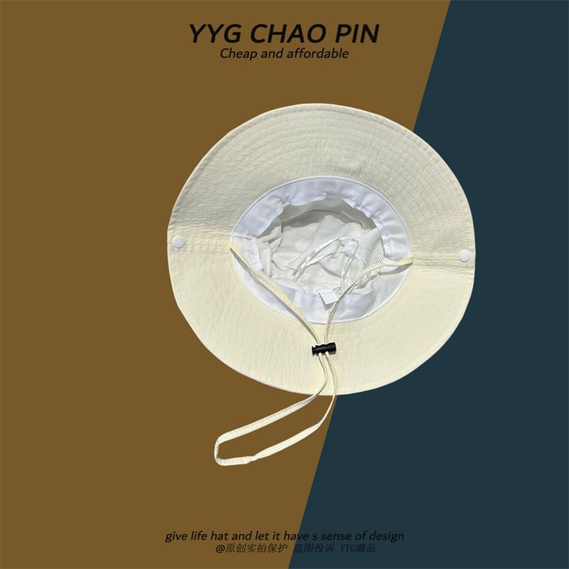 Boonie Hat Embroidered Bow