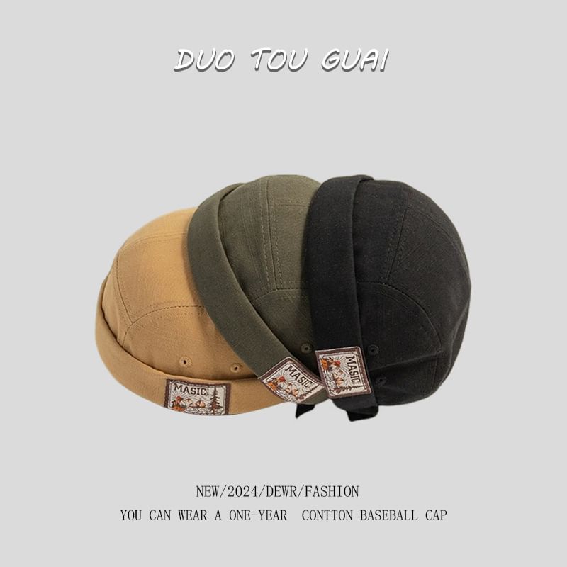 Brimless Hat Applique