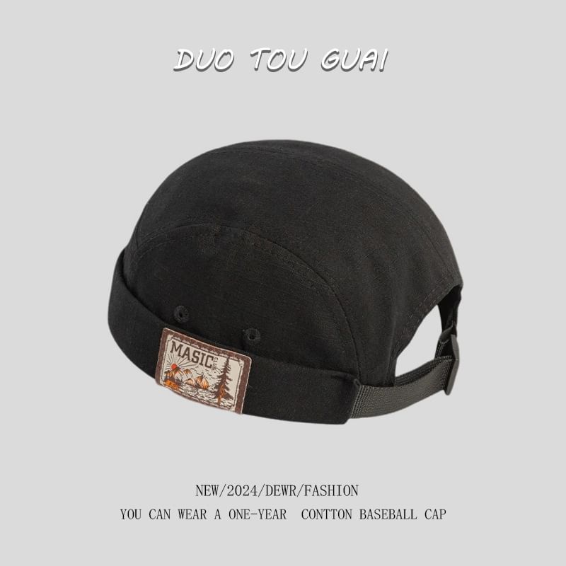 Brimless Hat Applique