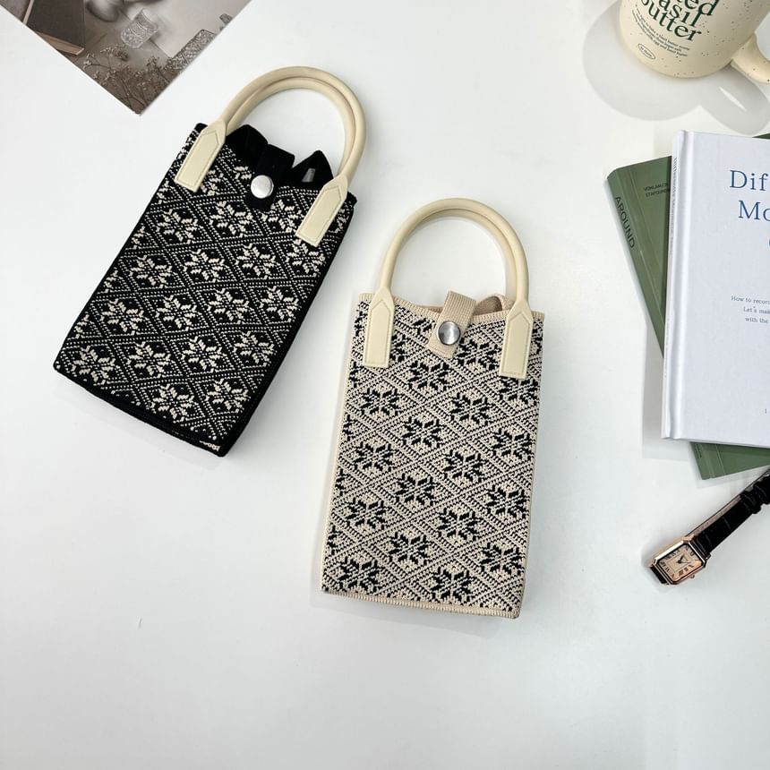 Crossbody Knit Bag