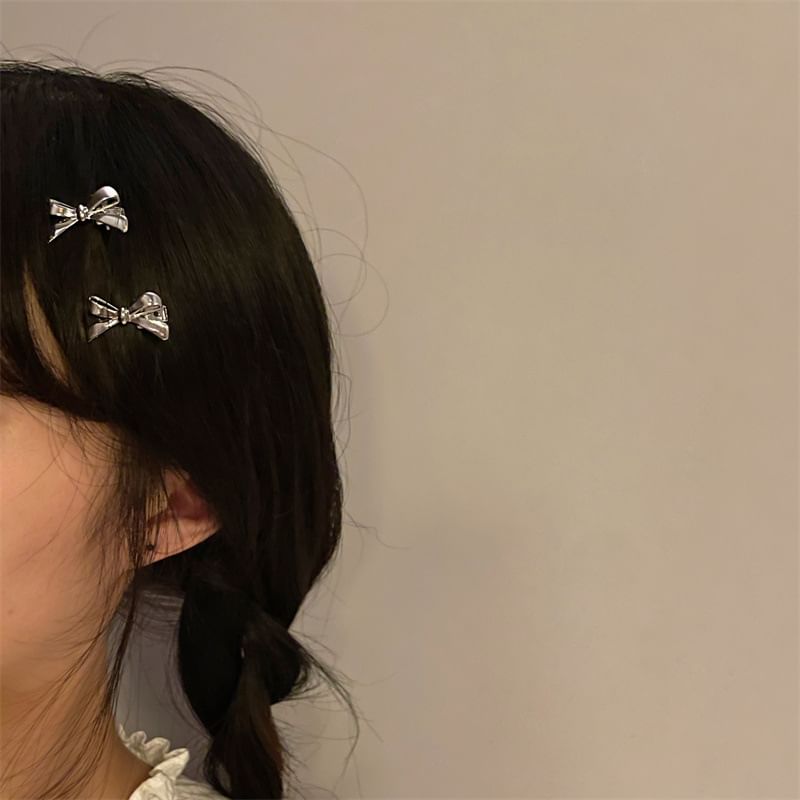 Clip Alloy Hair Bow