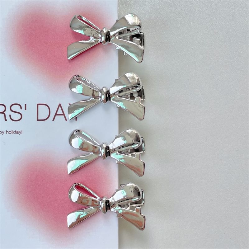 Clip Alloy Hair Bow