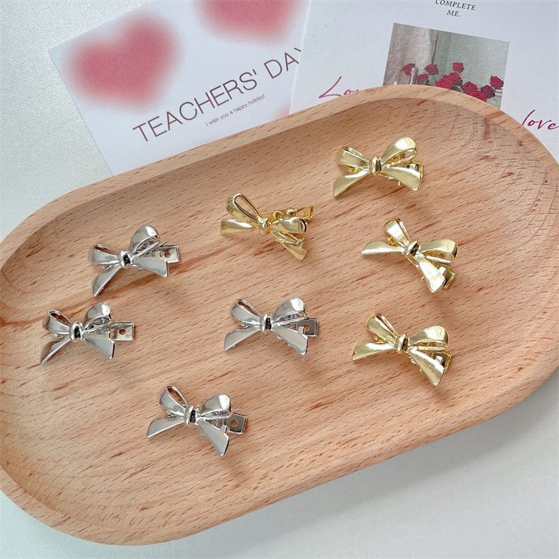 Clip Alloy Hair Bow