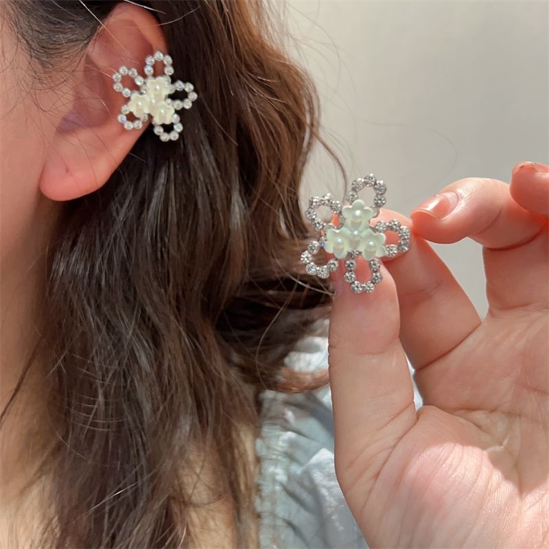 Alloy / Dragonfly Ear Cuff Floral