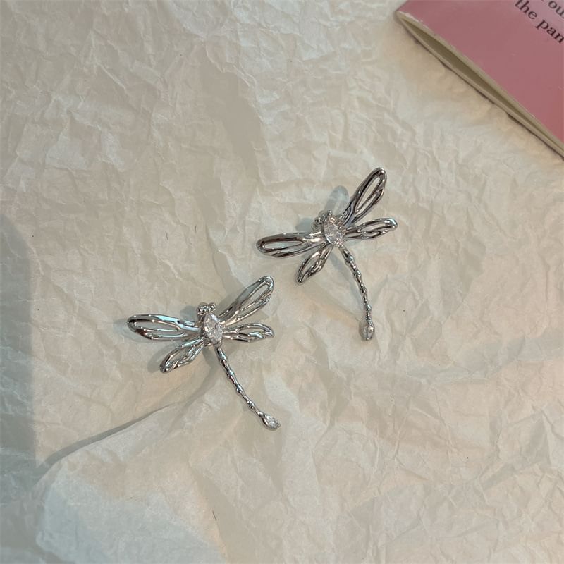 Alloy / Dragonfly Ear Cuff Floral