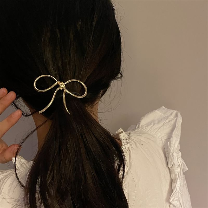 Hair Pin Bow