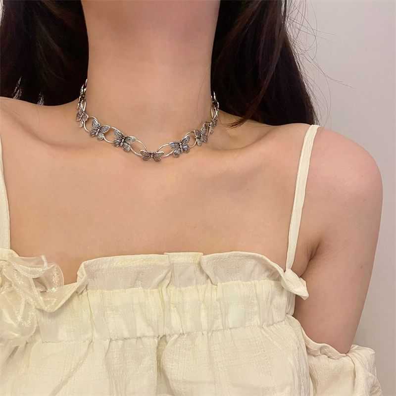 Butterfly Chain Necklace