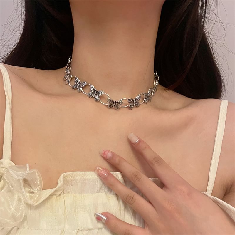 Butterfly Chain Necklace