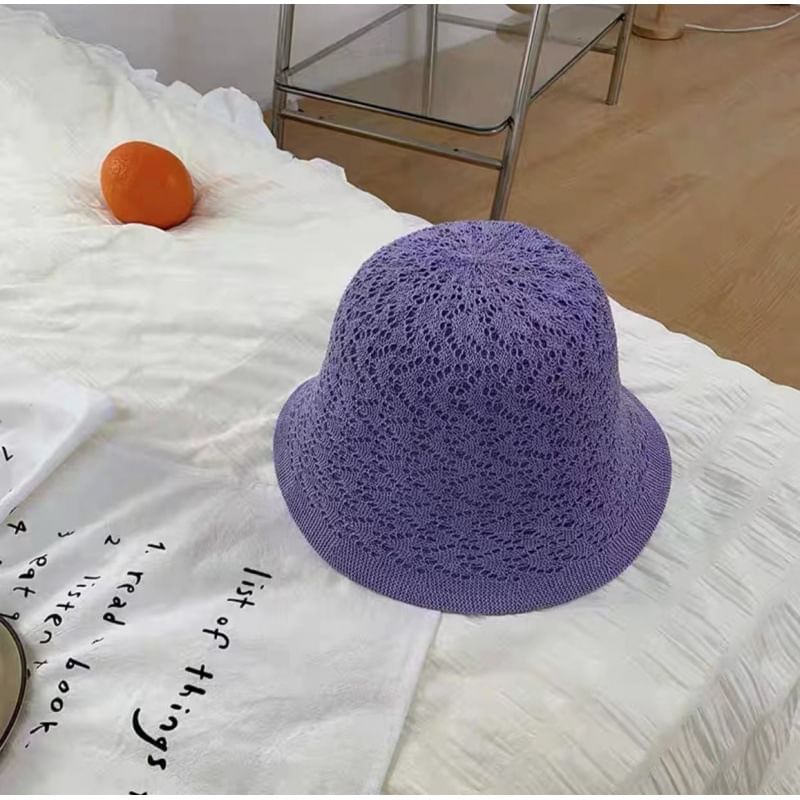 Plain Crochet Hat Cloche