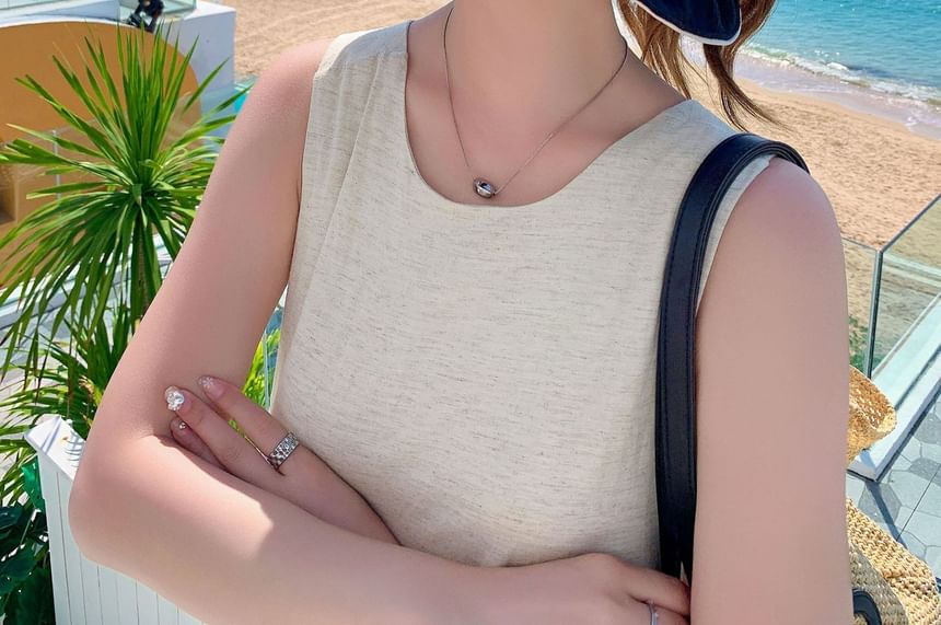 Bow Sun Ruched Panel Hat