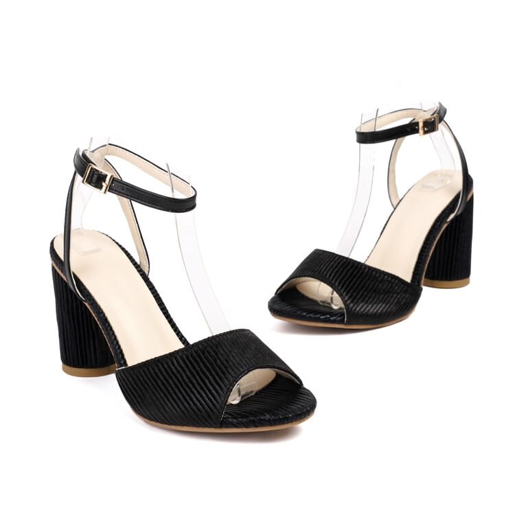 Sandals High Ankle Strap Heel