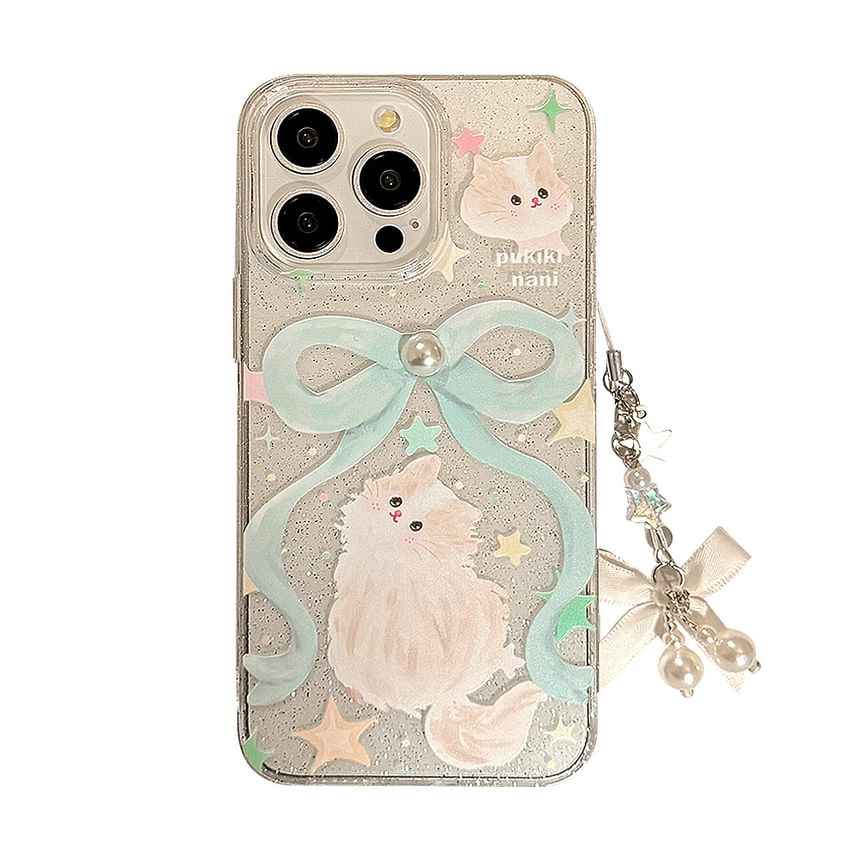 Case Cat Phone Bow