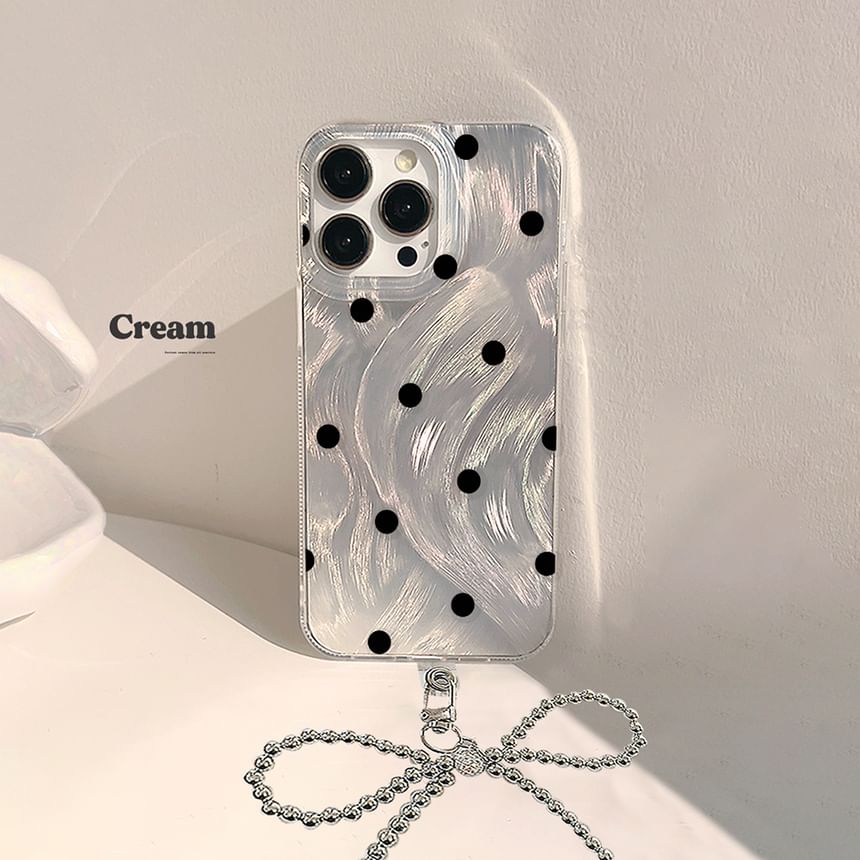 Case Phone Dot Polka