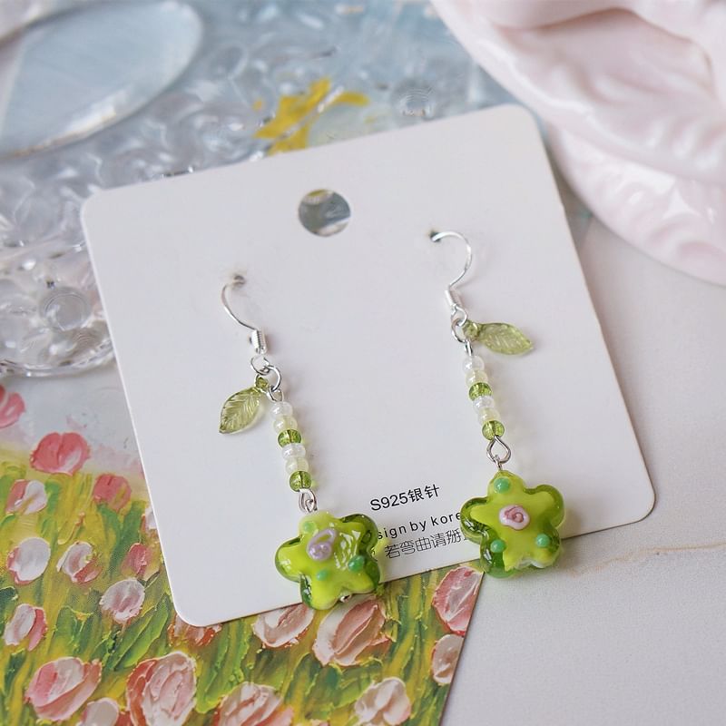 Alloy Floral Earring Dangle