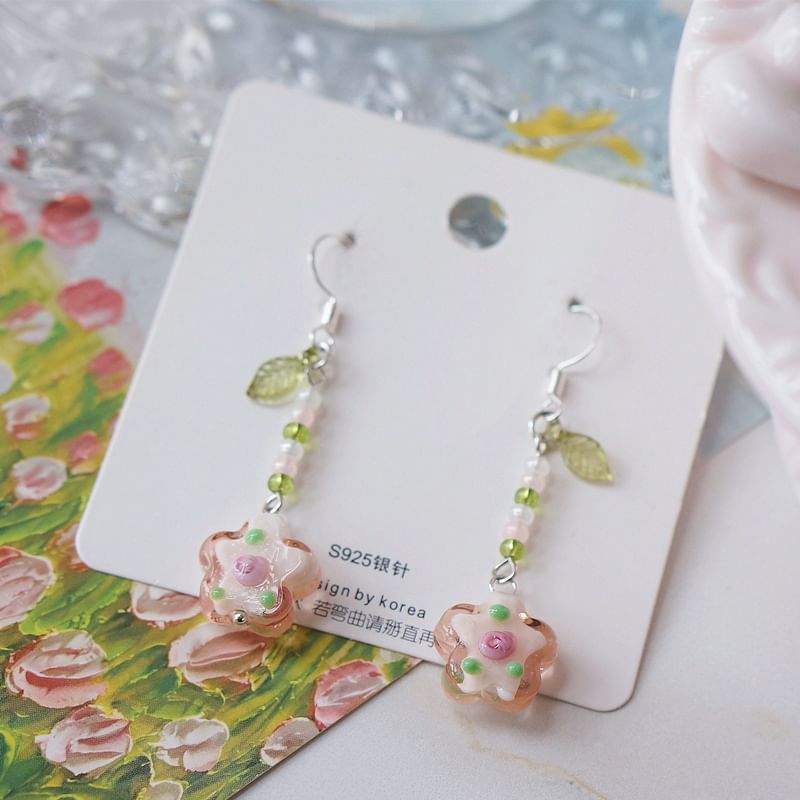 Alloy Floral Earring Dangle