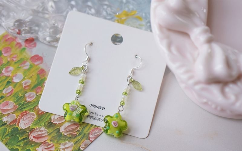 Alloy Floral Earring Dangle