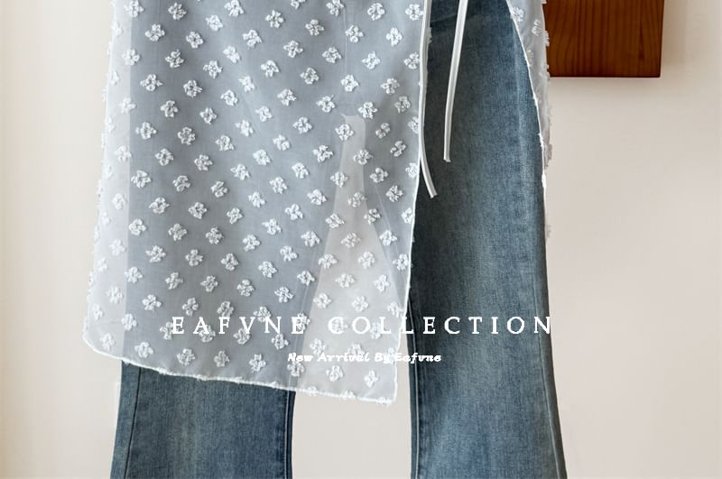 Skirt Apron Half Lace