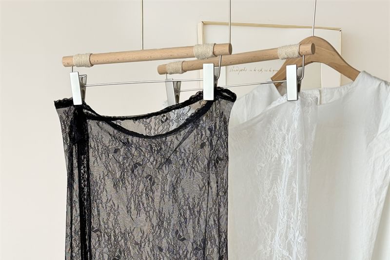 Half Skirt Apron Lace