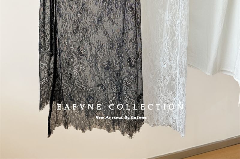 Half Skirt Apron Lace