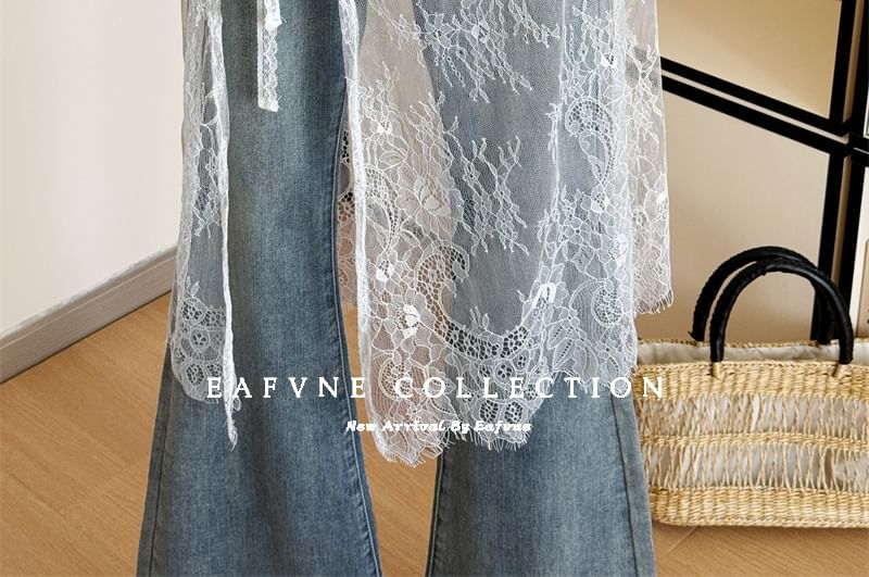 Half Skirt Apron Lace