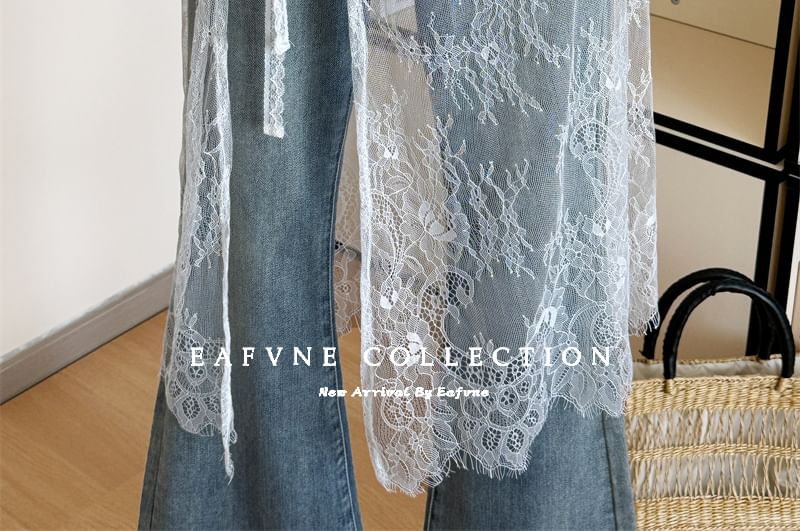 Half Skirt Apron Lace