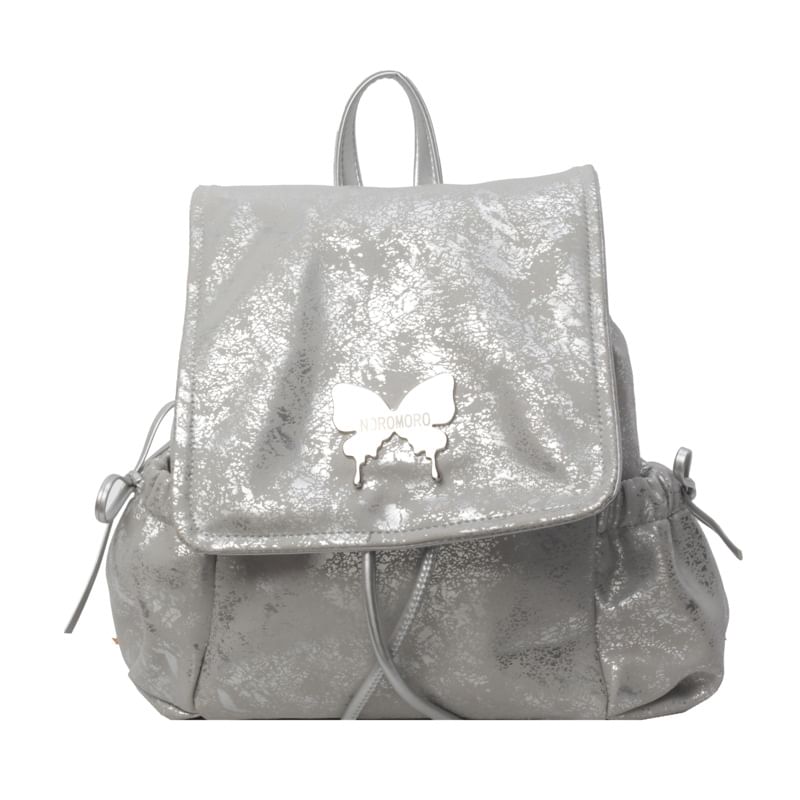 Butterfly Flap Backpack Studded Multi-Pocket