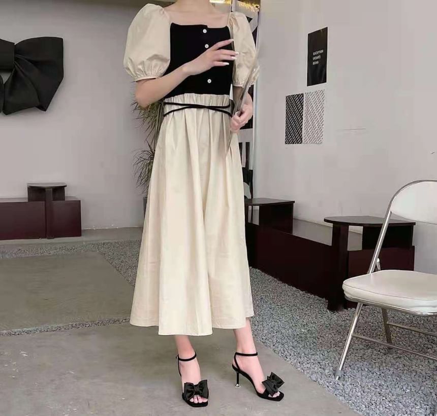 Accent Bow Sandals Heel High