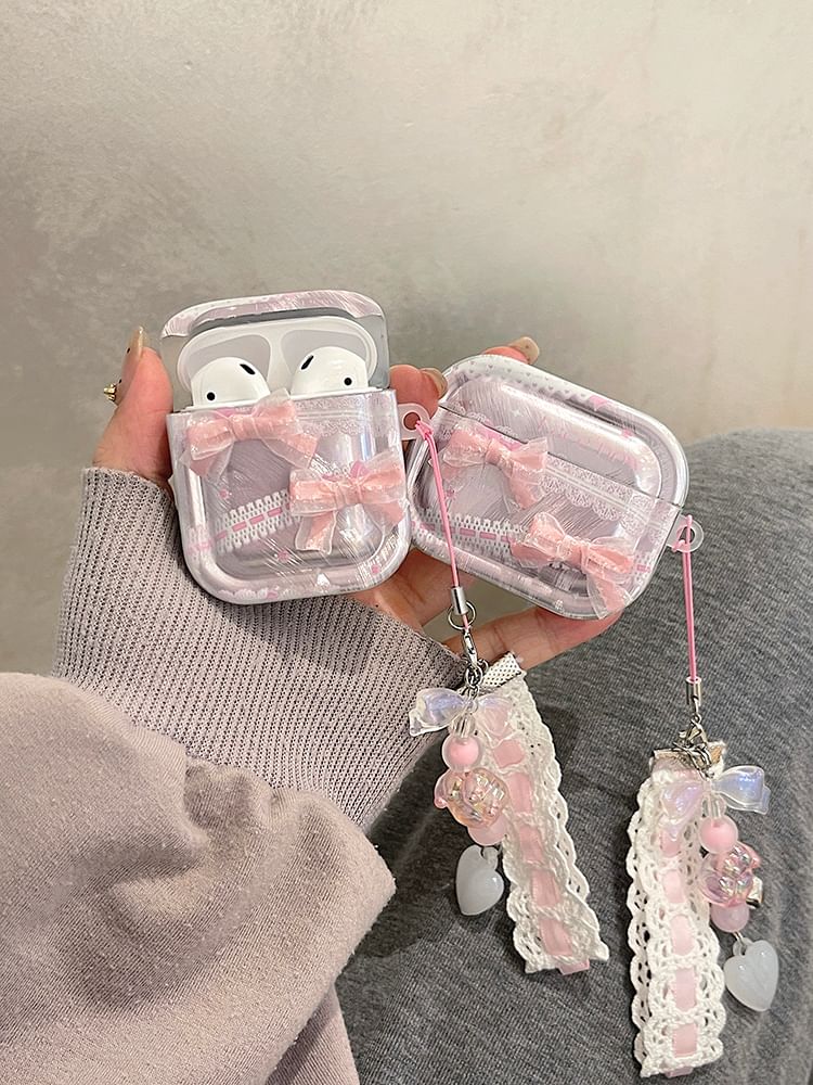 Earphone Pro AirPods Case Skin / Bow