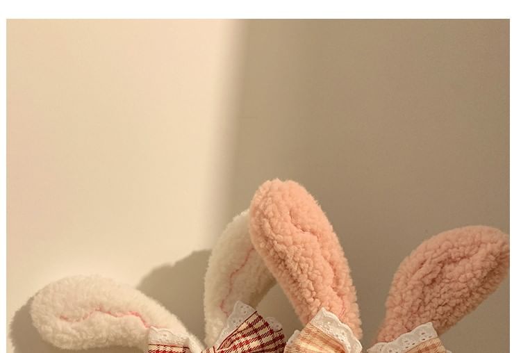 Ear Face Headband Rabbit Hair Wash / Band