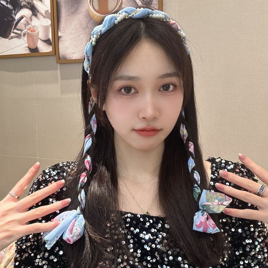 Band Pearl Head Faux