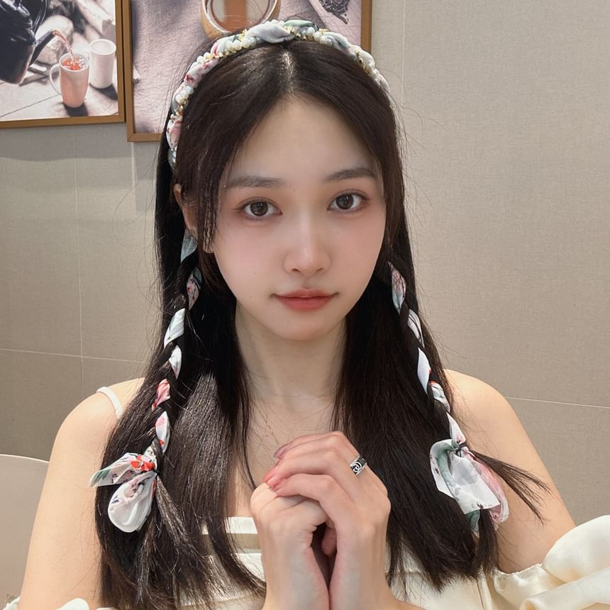 Band Pearl Head Faux