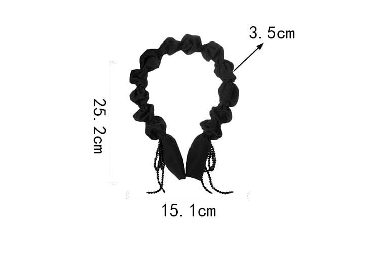 Hair Band Trim Ruffle