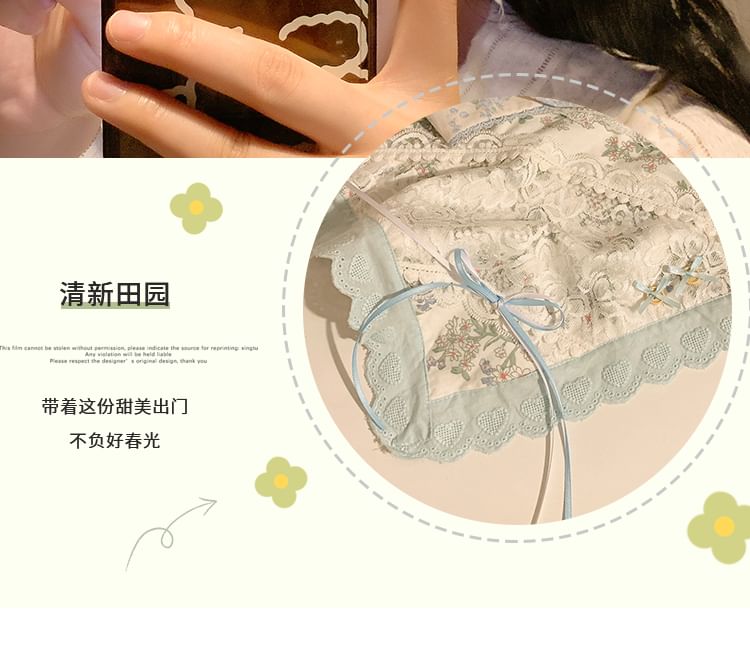 Chiffon Designs) Lace Bandana (Various