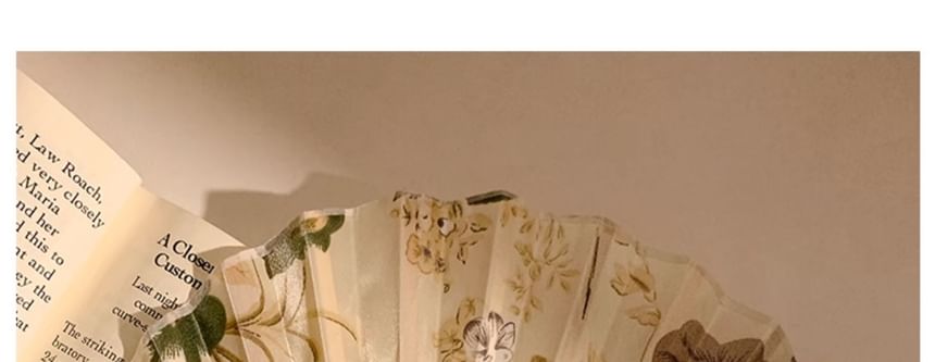 Fan Bamboo (Various Hand Designs) Print Foldable