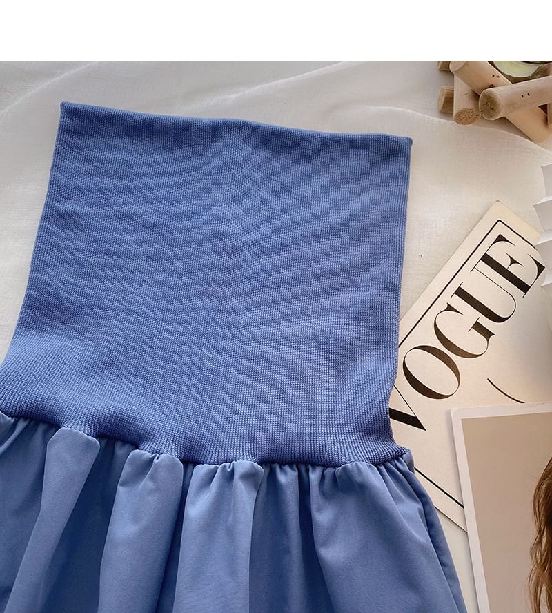 Romper Strapless Plain