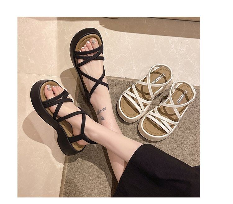 Sandals Platform Plain